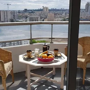  Appartement Beau Studio Renove 30m2 Balcon Vue Paris+parking Frankrijk